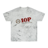 10P Vintage Logo T‑Shirt — Natural, Coffee & Rolling Graphic