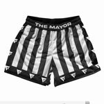 Mayor Finishers Black and White Shorts